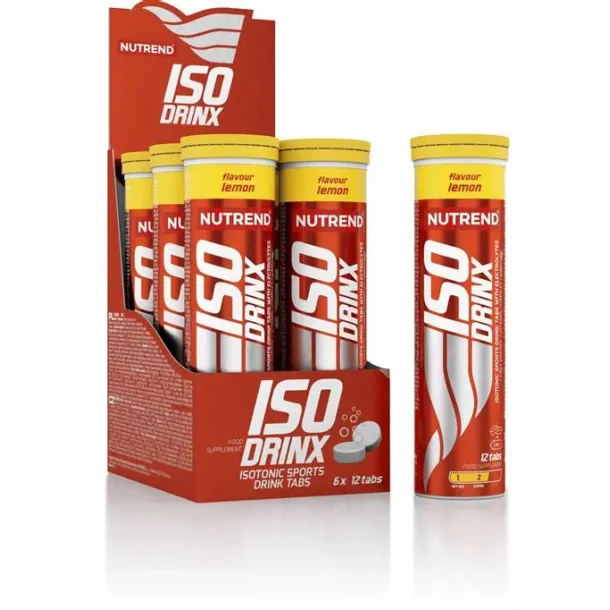 Nutrend Iso drinx electrolytes 12 tabs raspberrey flavour