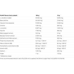PUMP Pre-workout  225 gram