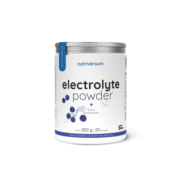 Electrolyte powder blue raspberry 320 gram