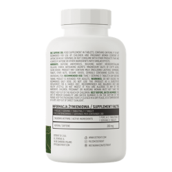 Koffein Caps 200 mg.