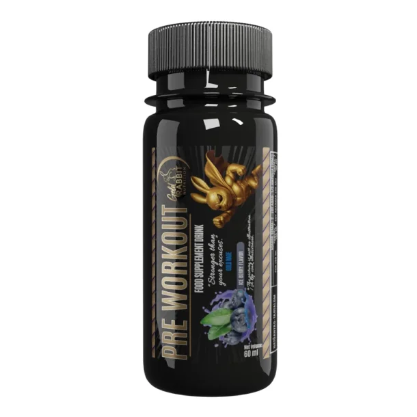 Gold Rabbit PWO shot 60  ml. fruit punch